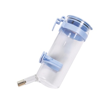 Portable Water Bottle Travel Crystal Pet Drinker for Rabbits and Guinea Pigs - Hot Sale