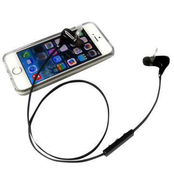 Black smallest Bluetooth headset