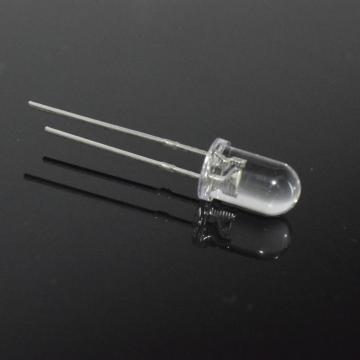 Cool White 5mm LED Clear Lens 5-6LM