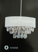fabric light shade/pendant light fabric/hanging crystal bulb light pendants/crystals to decorate chandeliers