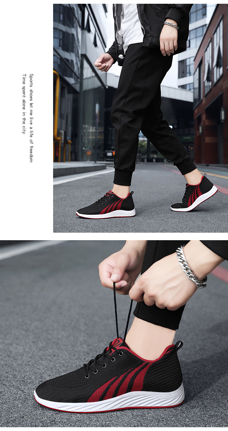 Men Shoes 2021 New Casual Shoes Korean Running  Sports Shoes for Wholesale