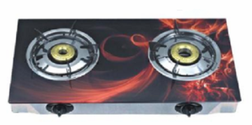 2 Burners Cooktop With Coloured Glass