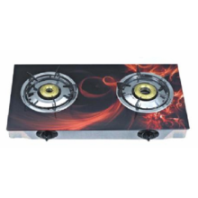 2 Burners Cooktop With Coloured Glass