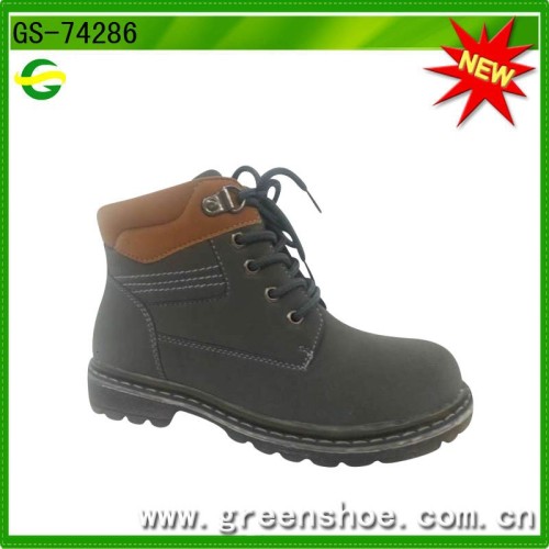 fashion new design kids lace up boots