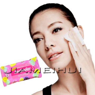 lady makeup removal wet wipes, women facial wet wipes