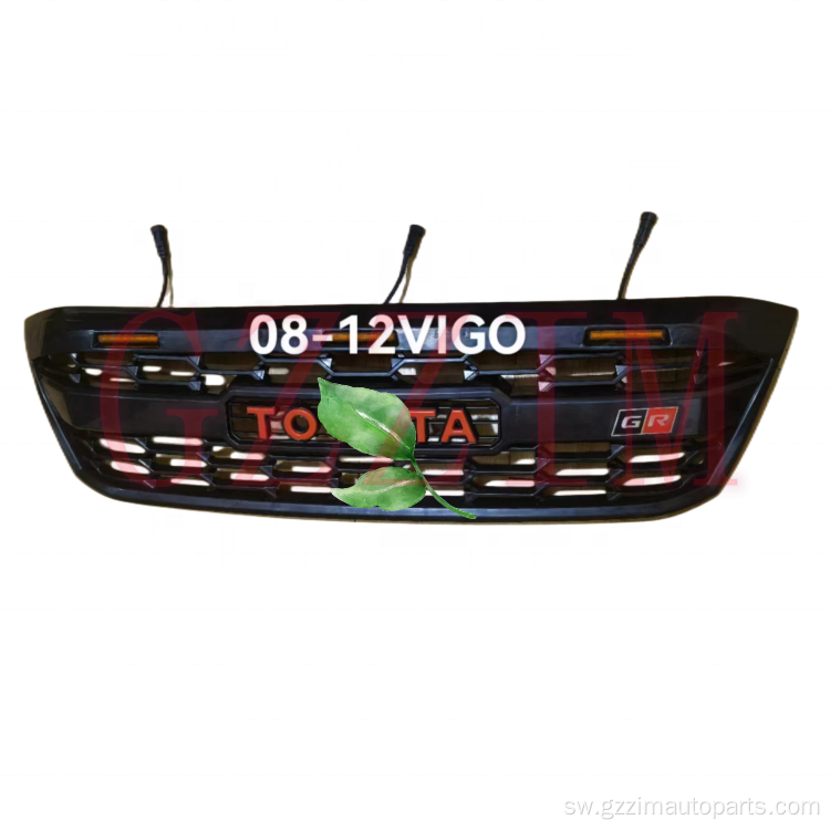 Hilux Vigo 2008-2012 Bumper grille ya mbele na taa