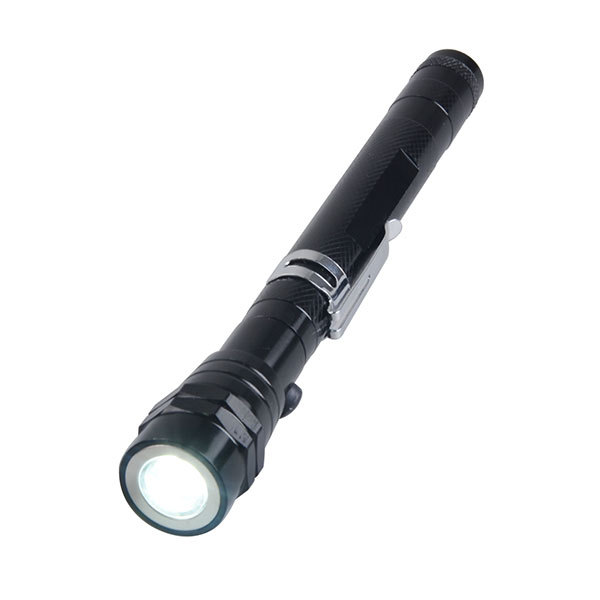 Portable Flexible Neck Magnetic Telescopic Flexible Pen Shape Light Flashlight LED Work Torch with Magnet for Inspection