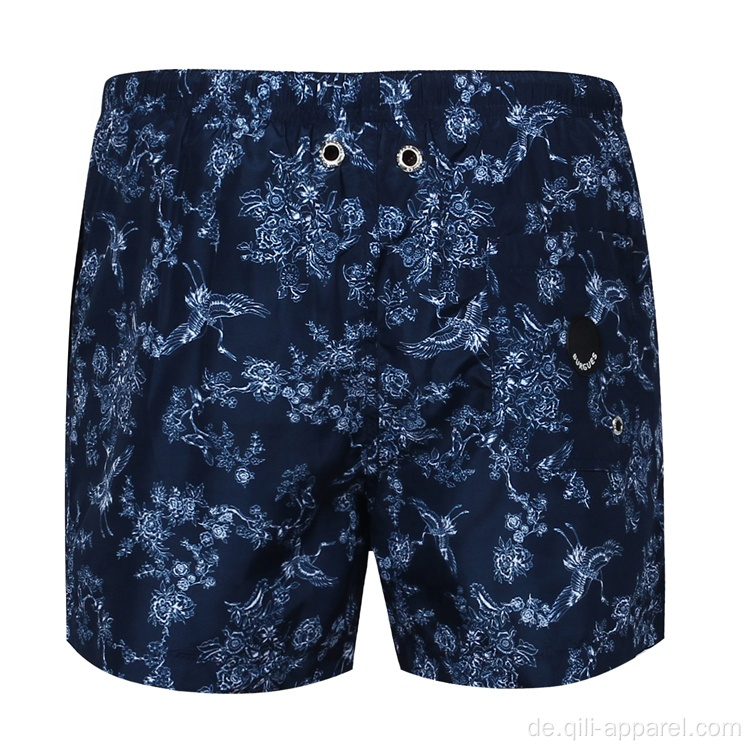 Sport Low Elastic Waist Board Shorts Swim Beach