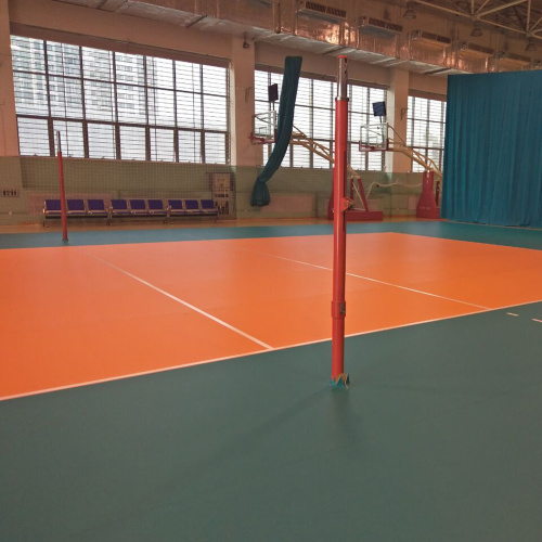 Professionell volleyboll PVC-golv