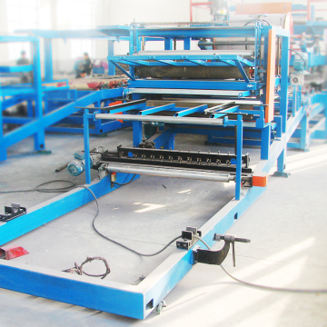 High performance sandwich panel making machin