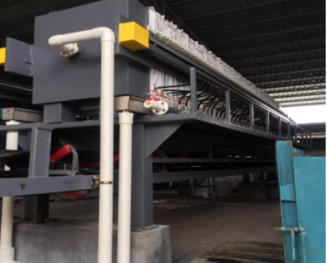 Cloth washing Program Membrane Filter Press