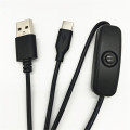 OEM tipe-C ke kabel USB dengan sakelar