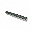 9W LED subterrâneo de luz quadrada embutida