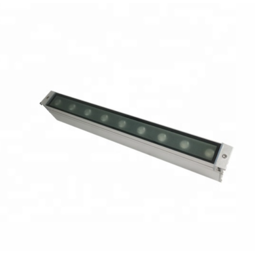 9W LED subterrâneo de luz quadrada embutida