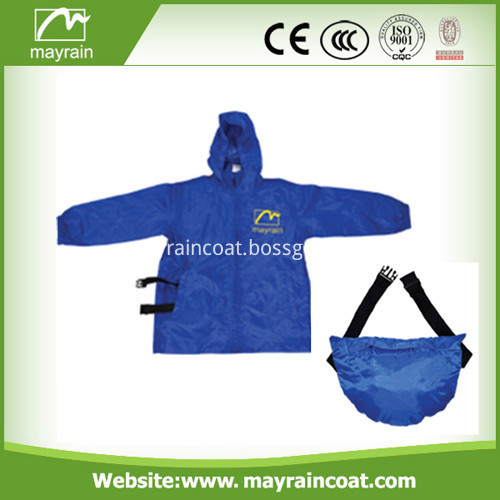 Kids 190 T Polyester / Waterproof Coating Rain Jacket