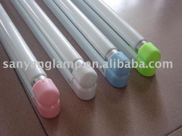 T8 residential lighting fixture for single tube