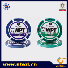 14g 3-Color WPT Clay Poker Chip