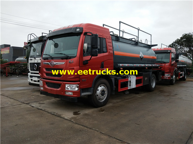 FAW 8800 Litres H2SO4 Delivery Tankers