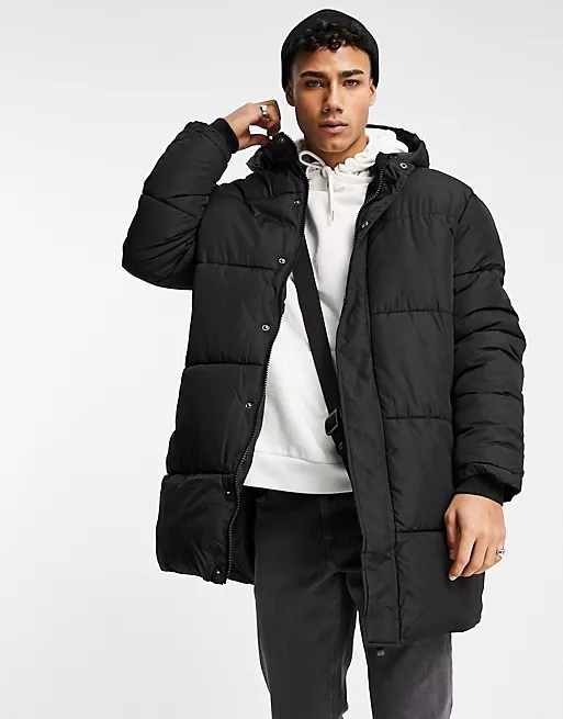 Mens Long Puffer Coat 1 Jpg