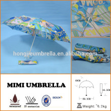 Hot Selling anti UV 4 fold umbrella mini patio umbrella mini patio umbrella