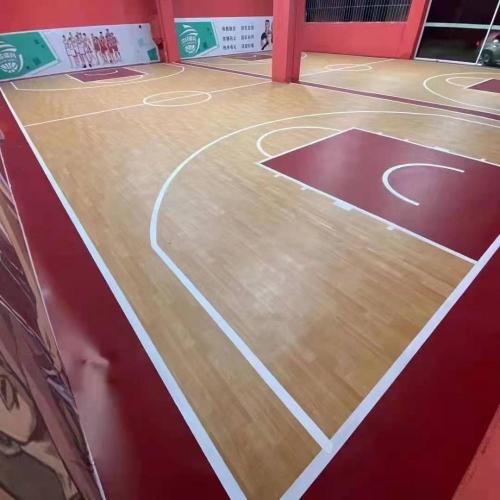 Fiba Basketball Basketball Pvc ที่ได้รับการอนุมัติจากระดับสูงในร่ม