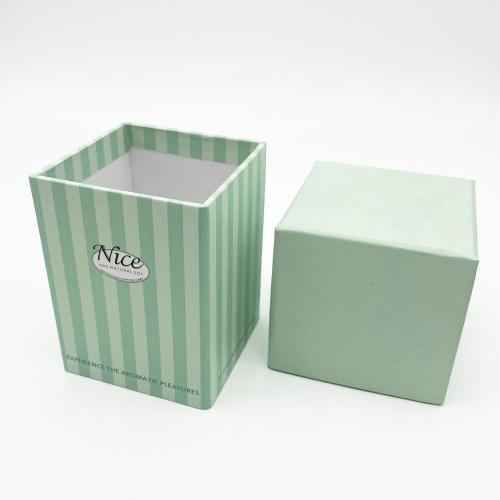 Kotak Hadiah Kardus Lilin Mint Green Parfum