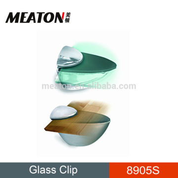 Floating glass shelf brackets