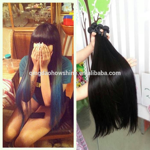 No Tangle No Shedding Wholesale 7A Grade Long Straight Virgin Brazilian Human Hair Dubai