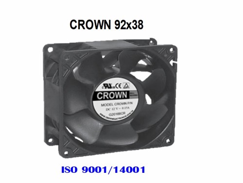 Crown 9238 Inverter koel axiale H5 -laptop