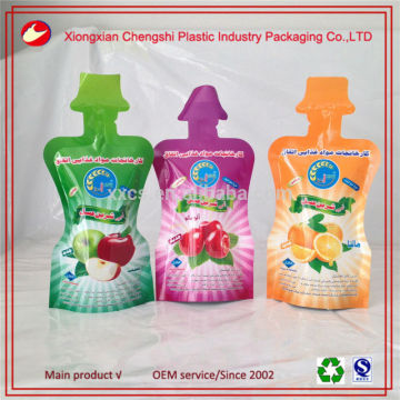 custom gravure printing stand up beverage packaging pouch