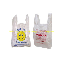 Custom Plastic T Shirt Shopping Bags with Logo