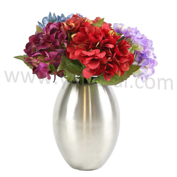 Long stem cheap artificial hydrangea flower silk flower hydrangea flowers artificial wholesale artificial blue hydrangea flowe