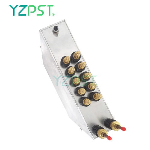 1000HZ Medium frequency water cooled capacitors 2750Kvar