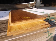 Crossed Engineered Strand Bamboo Floor