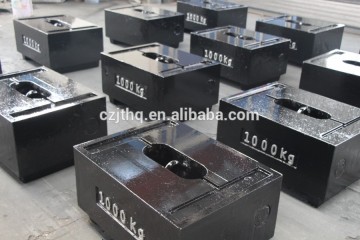 1000kg test weights/cast iron test weights/load test weights