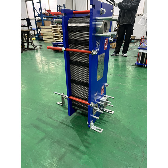 80 plates Gasketed plate heat exchanger