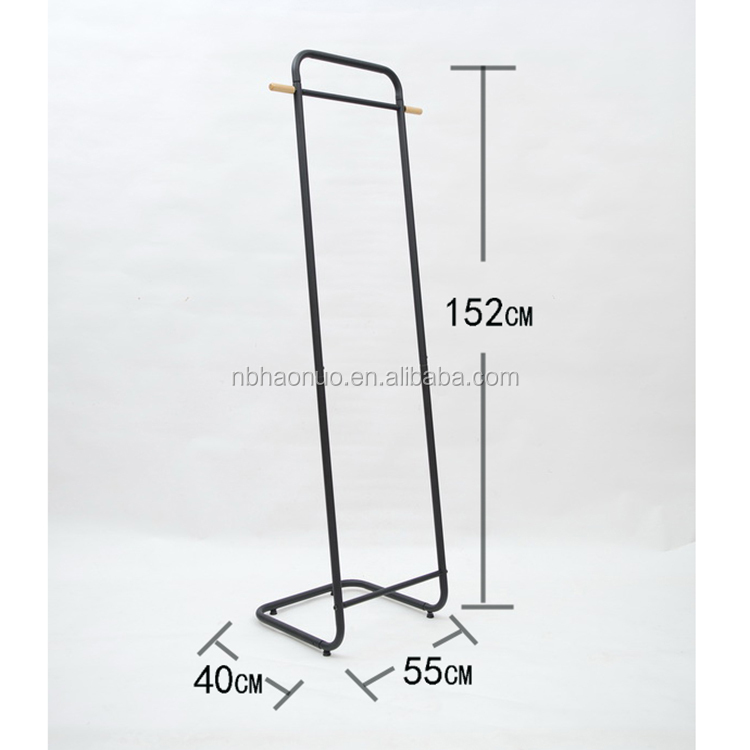 Nordic hot sale creative simple personality metal floor detachable coat rack