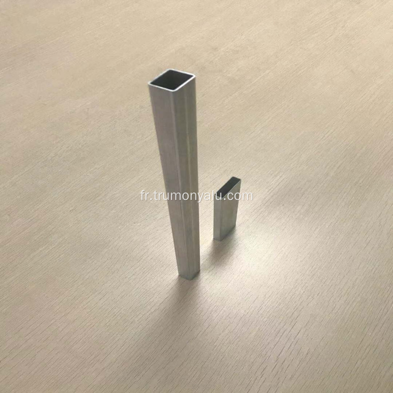 Tube de tuyau d&#39;extrusion en aluminium carré 6063