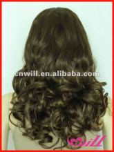 Curly Brown Hair Hair Wigs Factory Directly,High Quality & Good Price