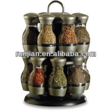 16 JARS Double-deck ROTATING SPICE RACK 100ML