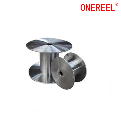 Onereel kabeldraad stalen haspel plat spoel