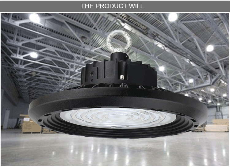 KCD good quality high lumen spd Meanwell driver commercial ufo indoor high bay led light