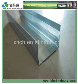 Construction building steel material partition track