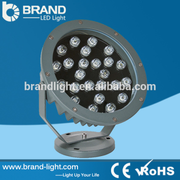 IP67 DMX512 RGB Round LED Wall Washer DMX RGB LED Wall Washer 24W 36W