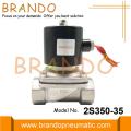 2S350-35 Paslanmaz Çelik Korozyon Önleyici Solenoid Valf 230V