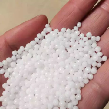 High strength POM particles