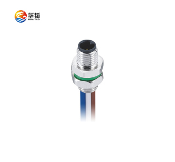 M5 Three core male head waterproof connector