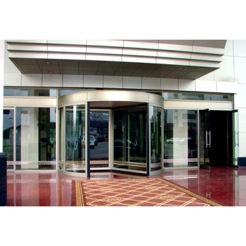 Pintu Revolving Otomatis Berkecepatan Tinggi Tiga-Wing Stainless