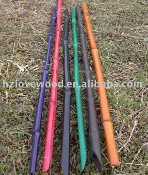 Bamboo Pole Dyed Colours