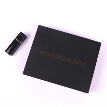 Black Cosmeitc Lipstick Packaing Box